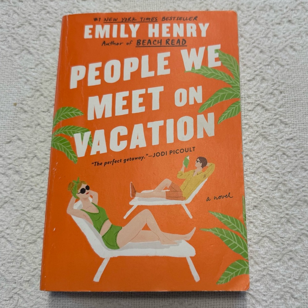 People We Meet On Vacation by Emily Henry Paperback Book